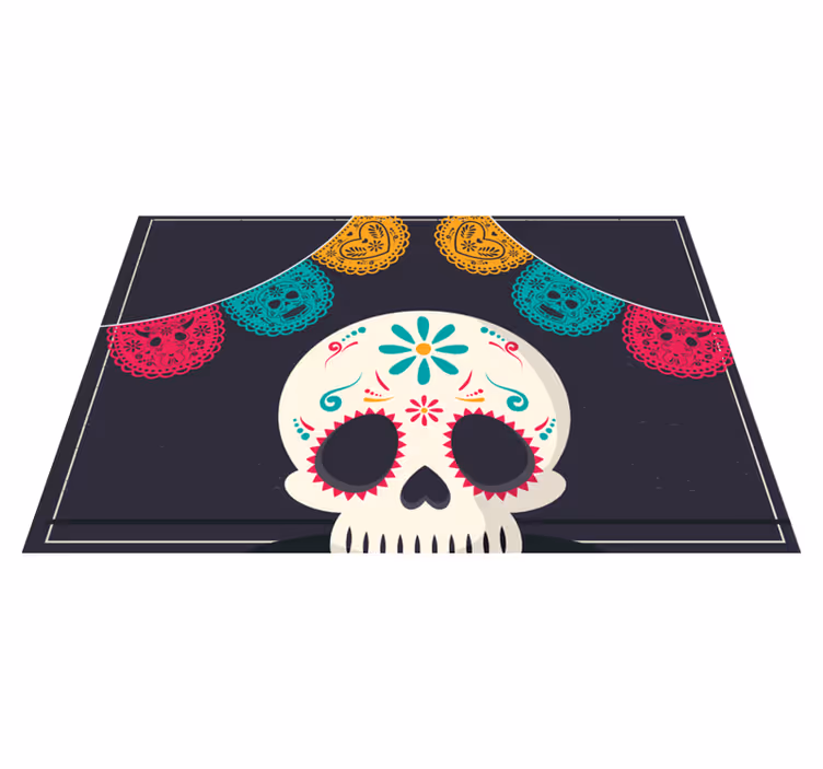 Set de table pour maison Femme de style mexicain - TenStickers