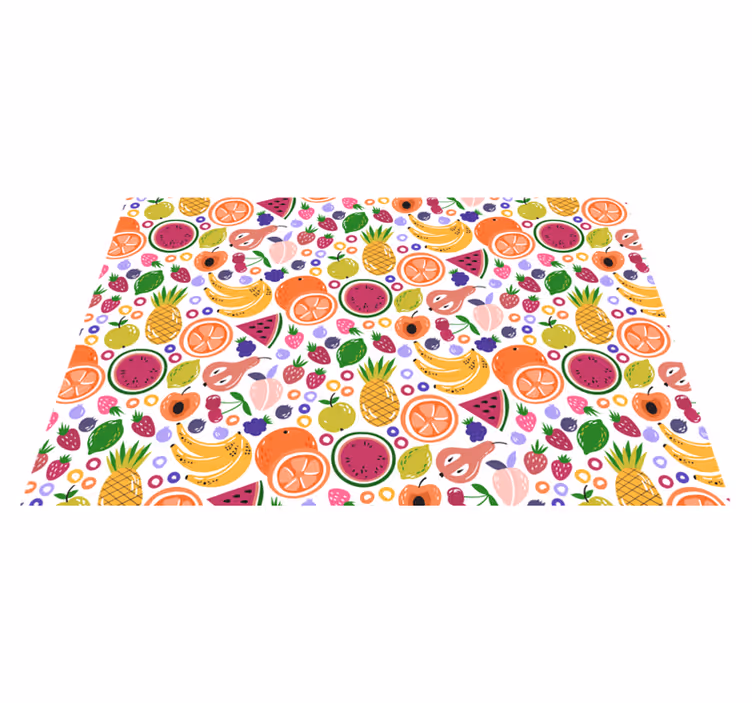 Set de table moderne Fruits différents - TenStickers