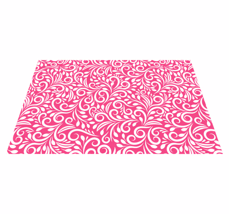 Set de table motif tourbillon floral - TenStickers