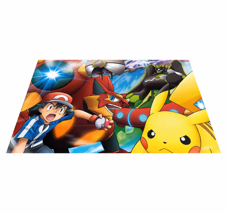 Set de table pour maison Personnages pokémon - TenStickers