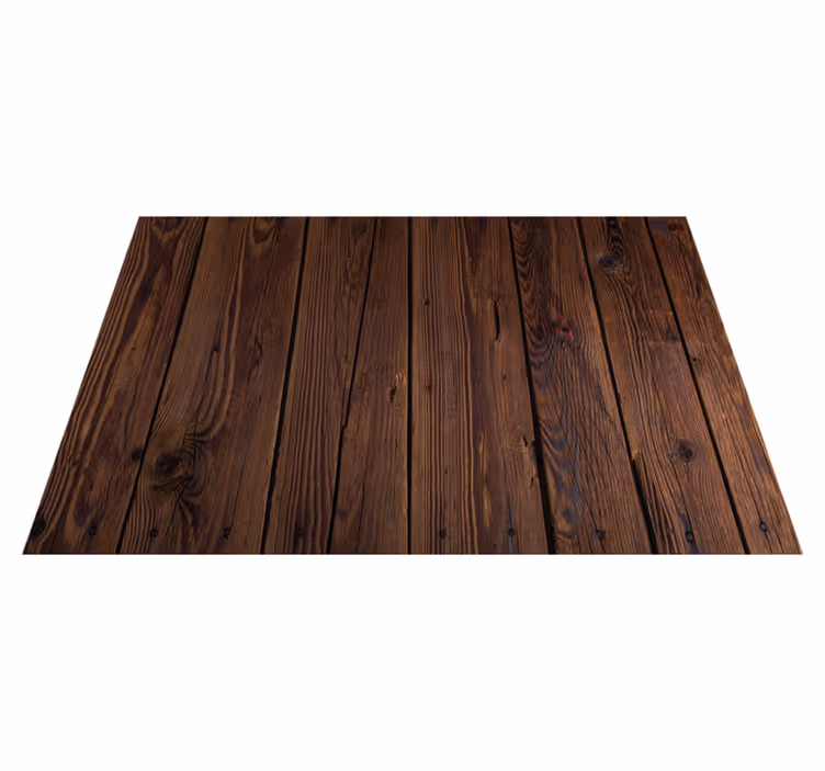 Set de table design bois Bois brun foncé - TenStickers