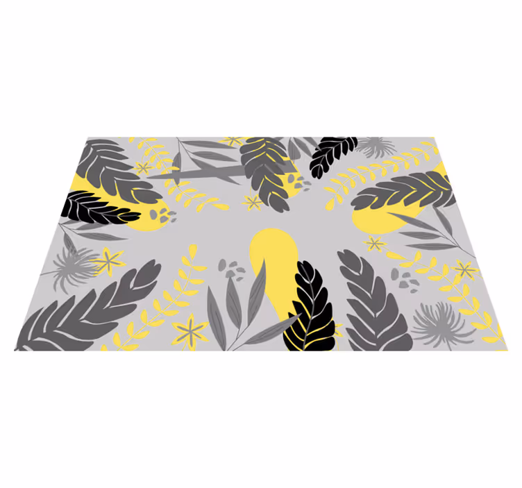 Set de table concept feuille botanique - TenStickers
