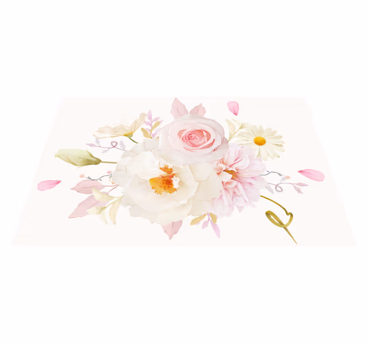 Set de table original arrangement floral ravissant - TenStickers