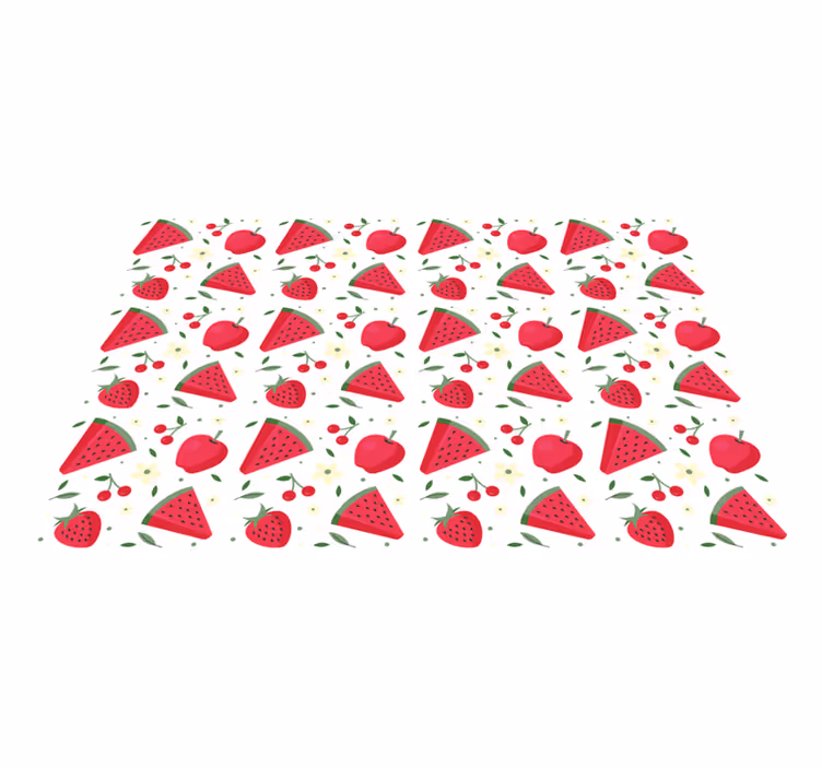 Set de table enfant motif tranches de fruits - TenStickers