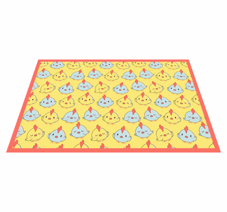 Set de table enfant motif poussin mignon - TenStickers