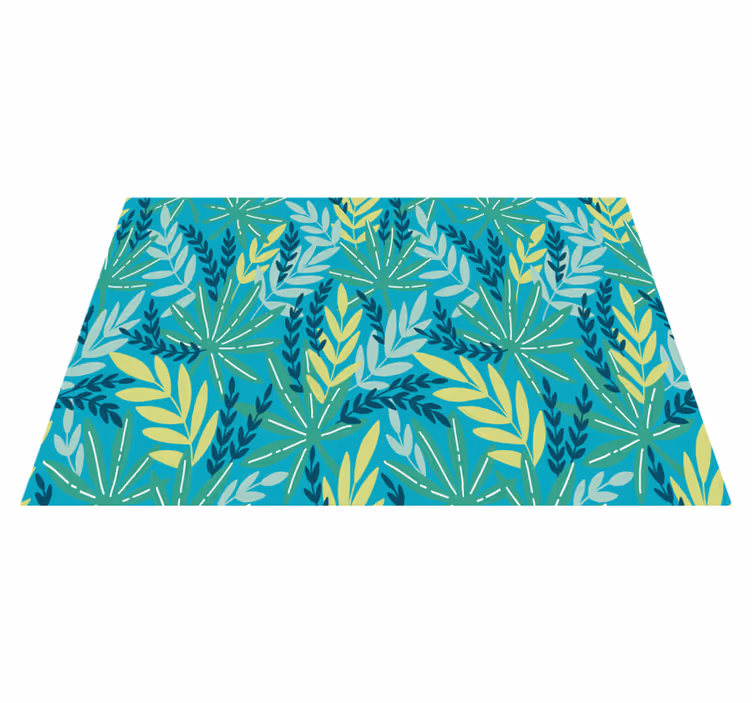 Set de table original motif botanique feuillu - TenStickers