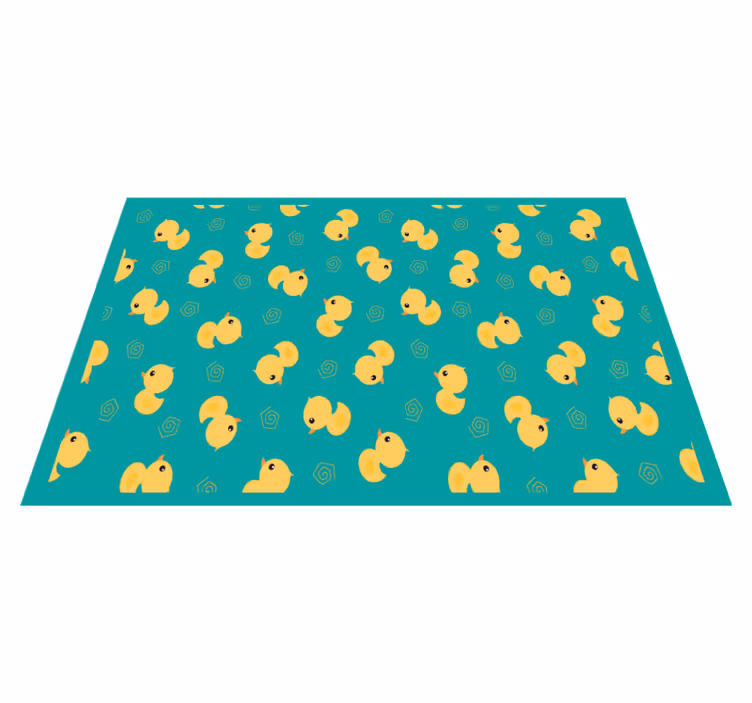 Set de table enfant motif caneton mignon - TenStickers