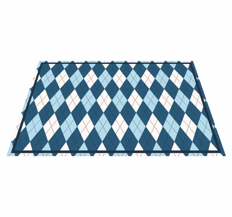 Set de table moderne style losanges - TenStickers