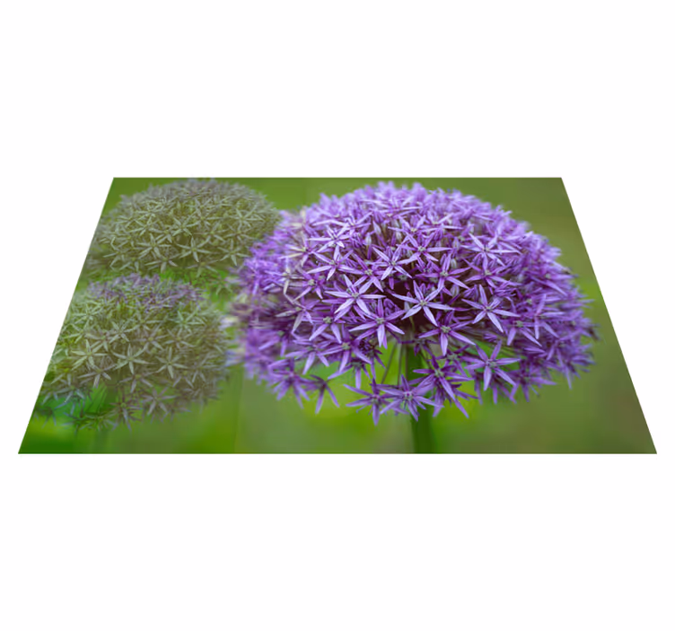 Set de table fleurs violettes Éclatantes - TenStickers