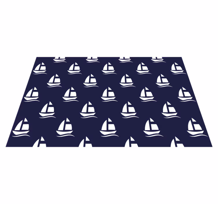 Set de table original motif voilier - TenStickers
