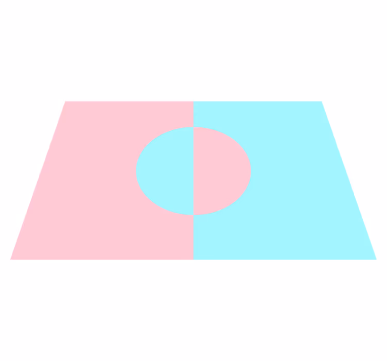 Set de table moderne arrangement minimaliste de bols - TenStickers