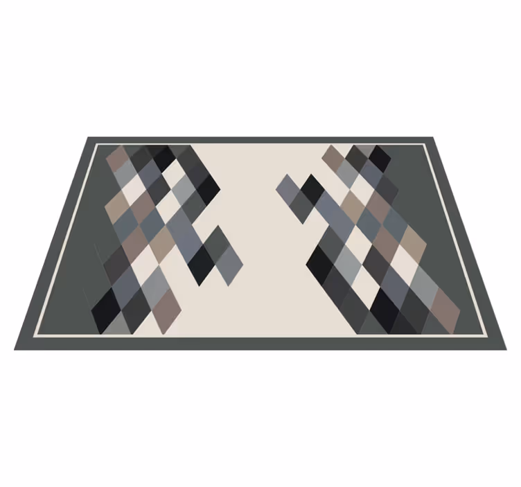 Set de table moderne surface à motif géométrique - TenStickers