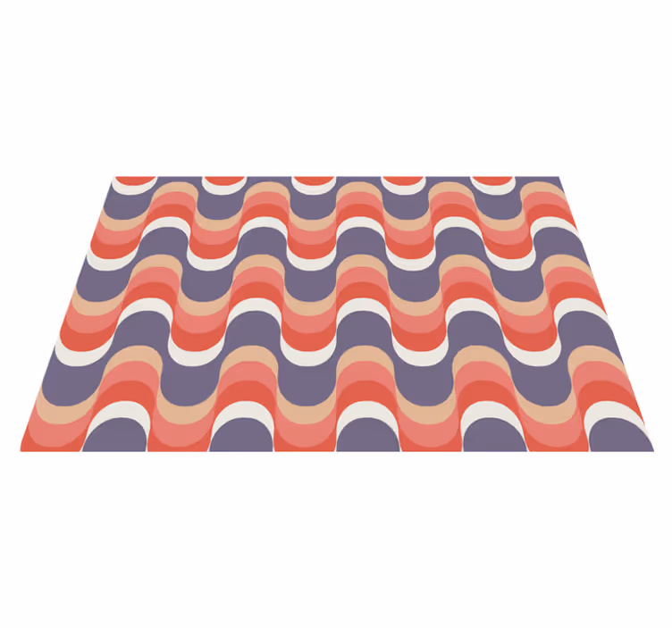 Set de table moderne motif vagues - TenStickers