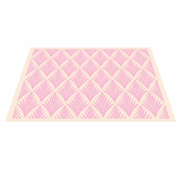 Set de table motif feuilles texturé - TenStickers
