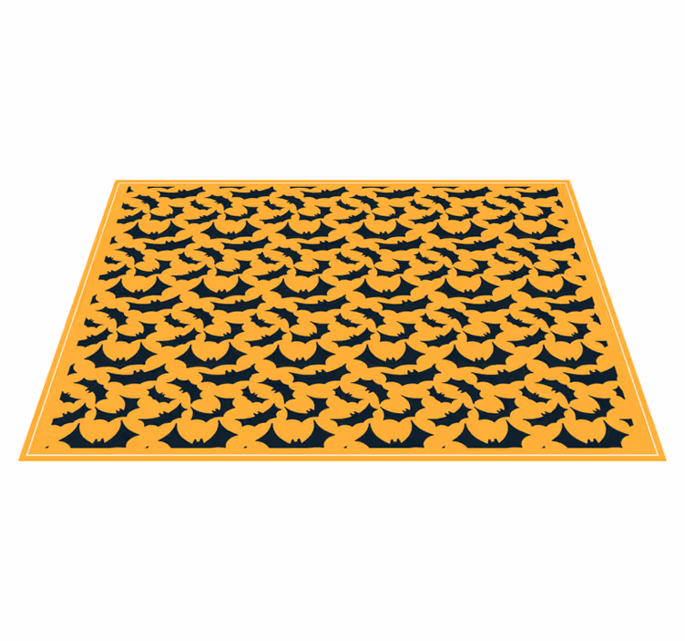 Set de table halloween motif chauve-souris - TenStickers