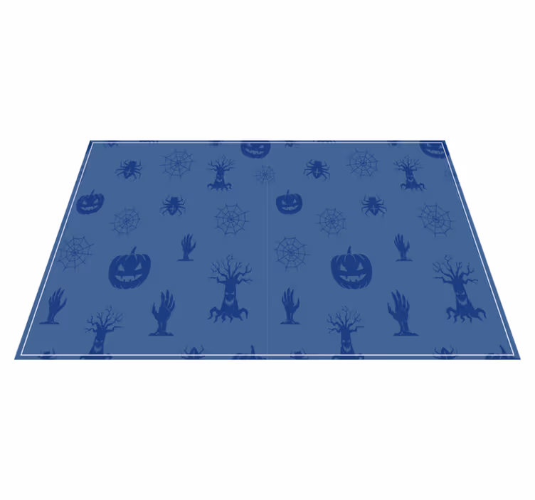 Set de table halloween décor au thème effrayant - TenStickers