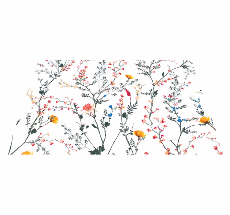 Set de table original motif floral varié - TenStickers
