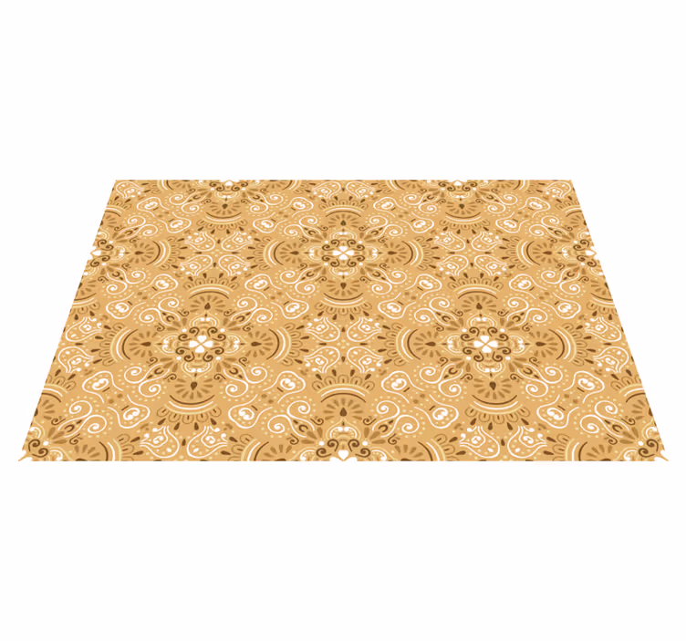 Set de table Élégant composant floral - TenStickers