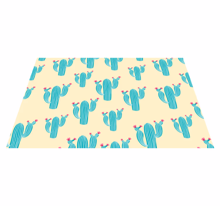 Set de table original motif cactus joyeux - TenStickers