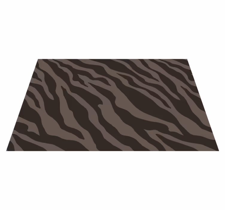 Set de table surface rayée zèbre - TenStickers