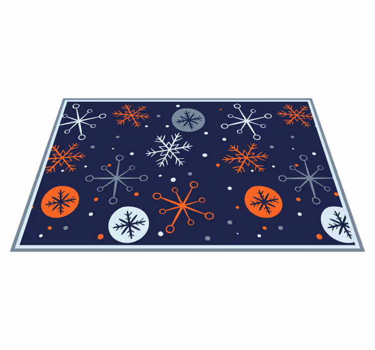 Set de table noël motifs flocons festifs - TenStickers