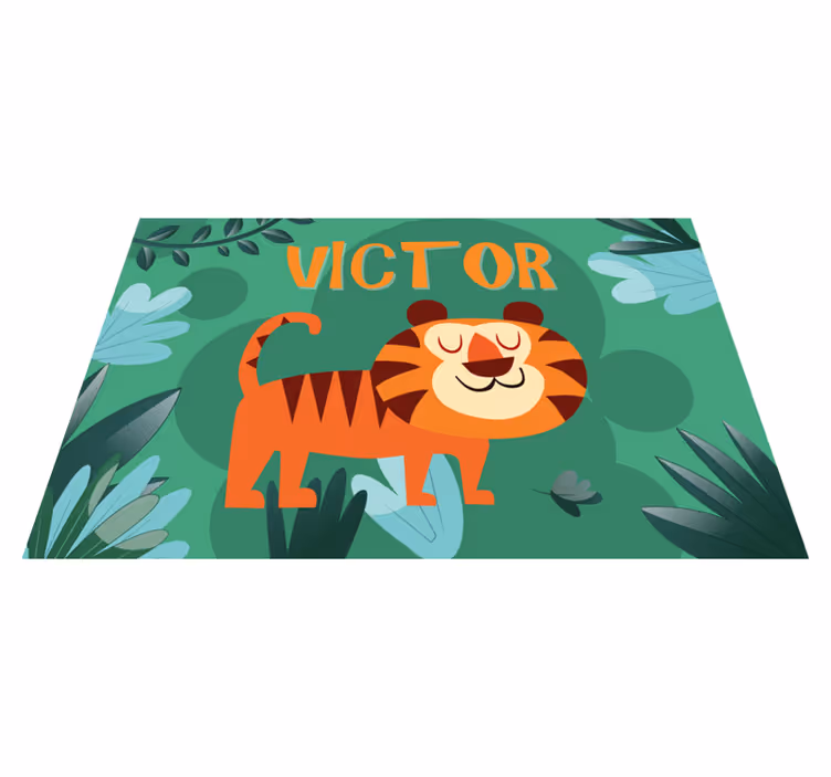 Set de table design enfant Tigre mignon garçon - TenStickers