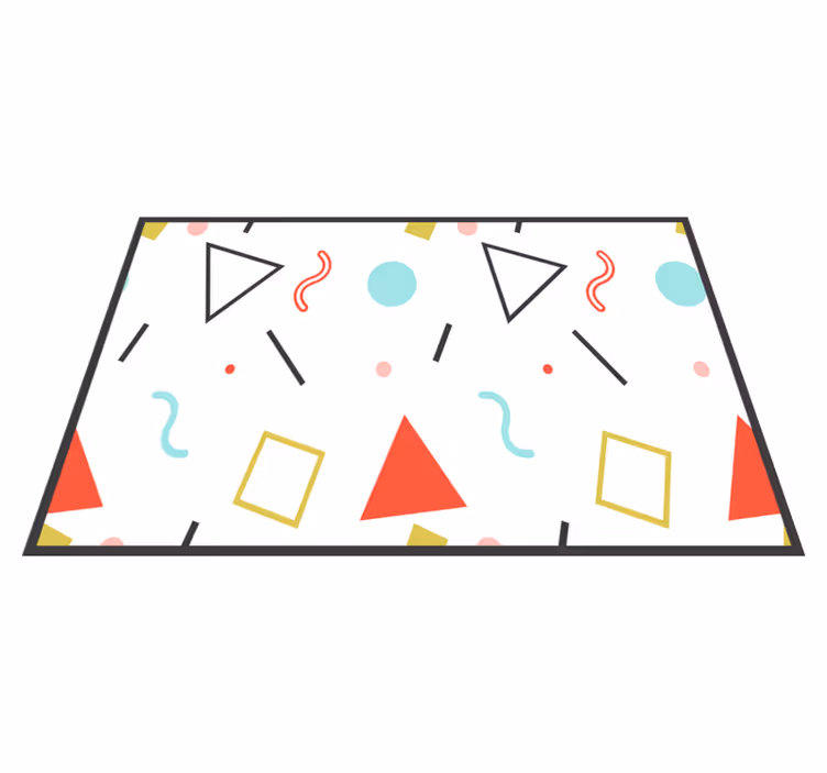 Set de table original Formes géométriques - TenStickers