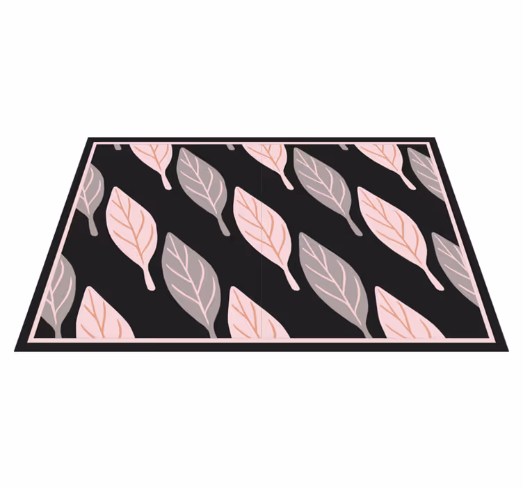 Set de table motif feuilles esthétiques - TenStickers
