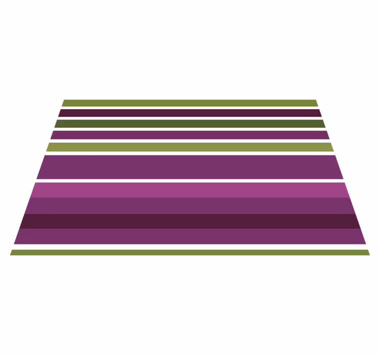 Set de table rayures horizontales audacieuses - TenStickers