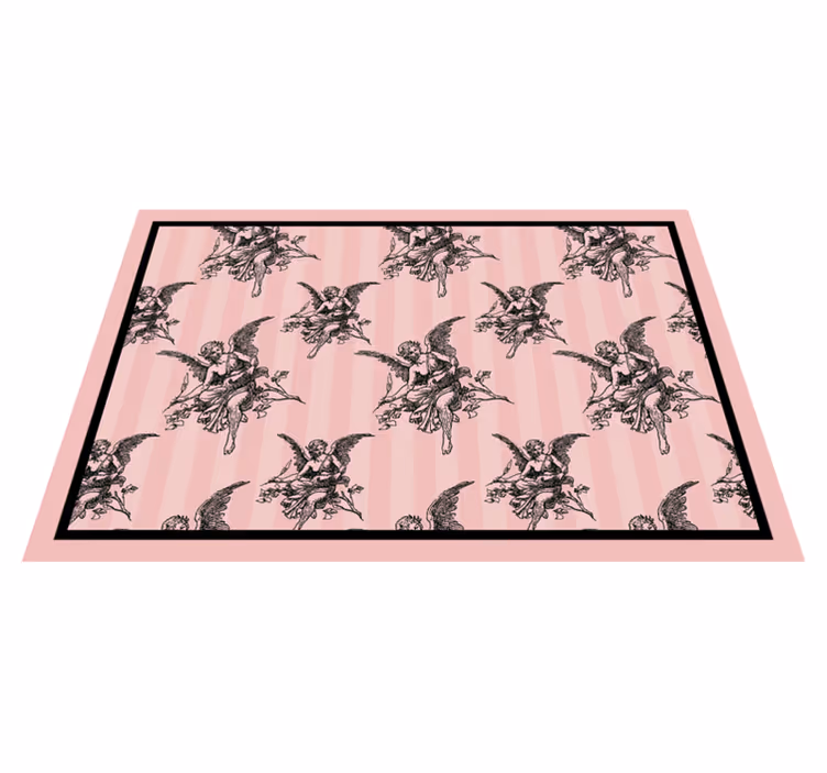 Set de table moderne motif chérubins angéliques - TenStickers