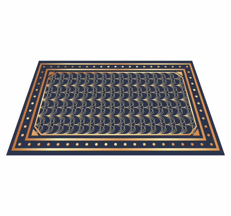 Set de table moderne motif géométrique sophistiqué - TenStickers