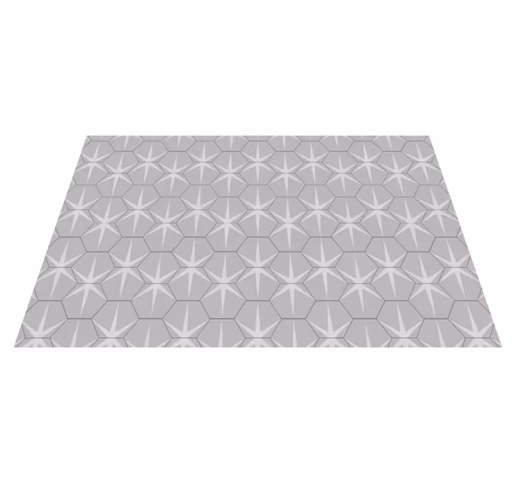 Set de table motif étoile hexagonal - TenStickers