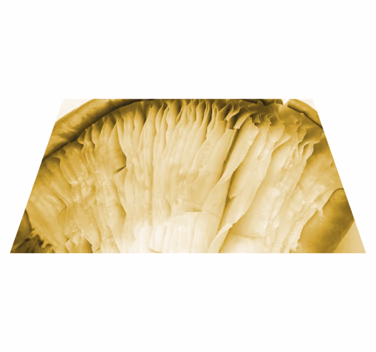 Set de table feuilles courbées en couches - TenStickers