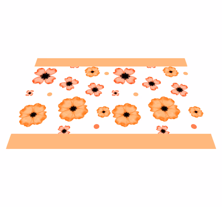 Set de table enfant inspiration motif floral - TenStickers