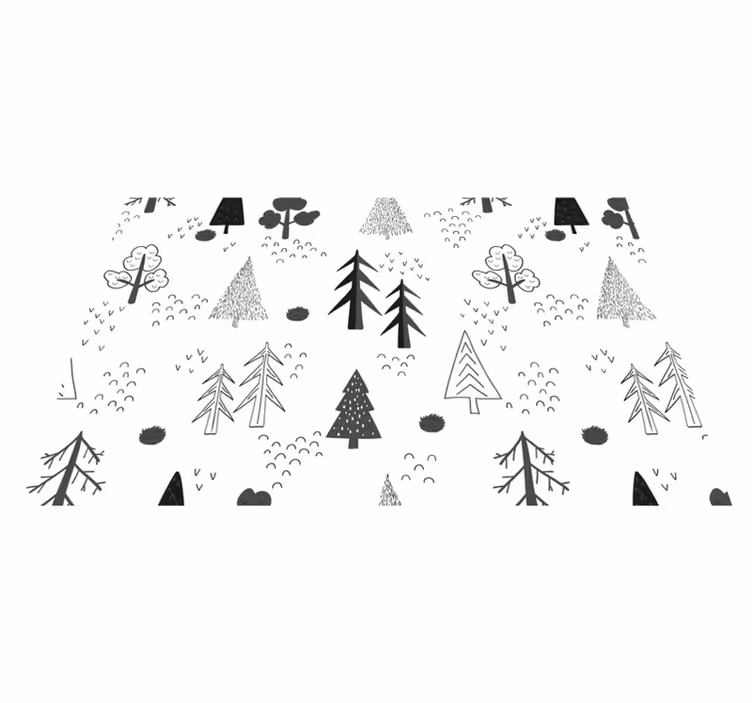 Set de table motif inspiré de la nature - TenStickers