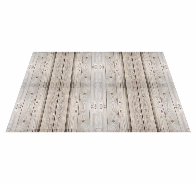 Set de table design bois Effet bois de pin blanc - TenStickers
