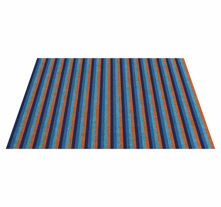 Set de table motif rayé vibrant - TenStickers