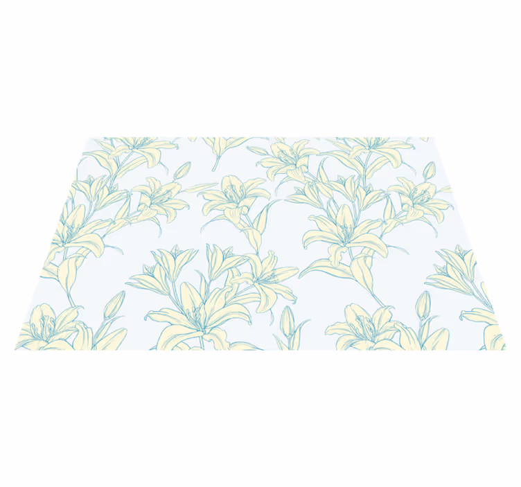 Set de table style élégant inspiré des plantes - TenStickers