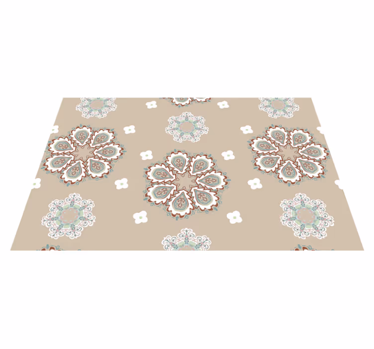 Set de table motifs floraux élégants - TenStickers