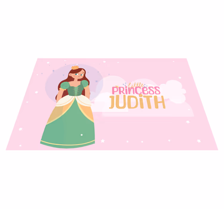 Set de table petite princesse personnalisable - TenStickers