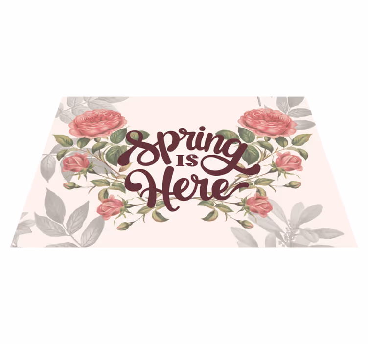 Set de table pour maison le printemps est là - TenStickers