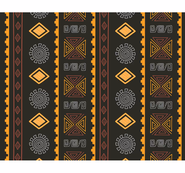 Tapisserie murale africaine tribale sud-africaine - TenStickers