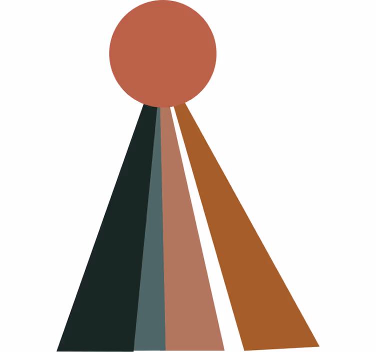 Tapisserie blanc rayon de soleil abstrait - TenStickers