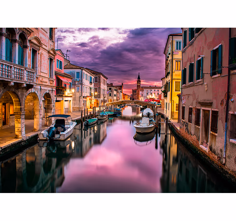 évadez-vous avec notre papier peint venise - TenStickers
