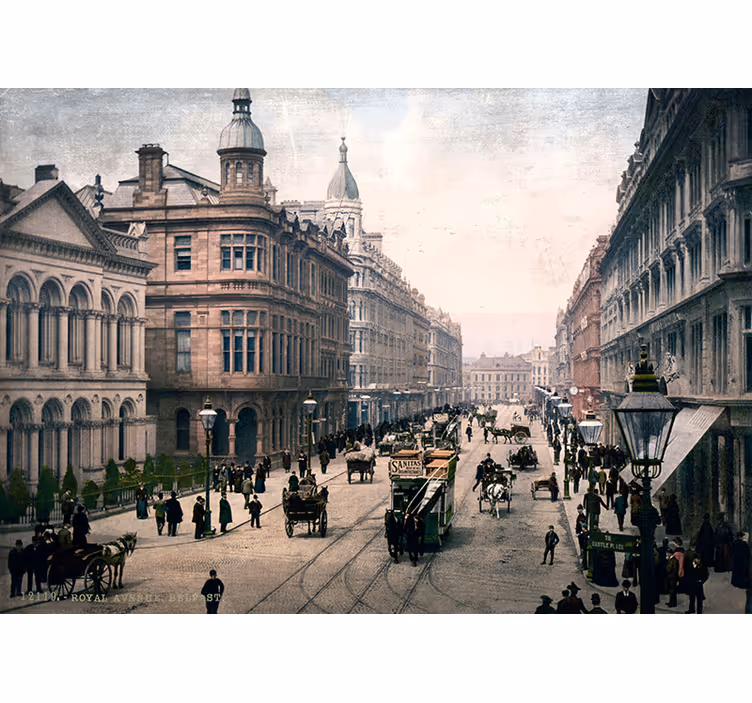s photo de la ville de belfast - TenStickers