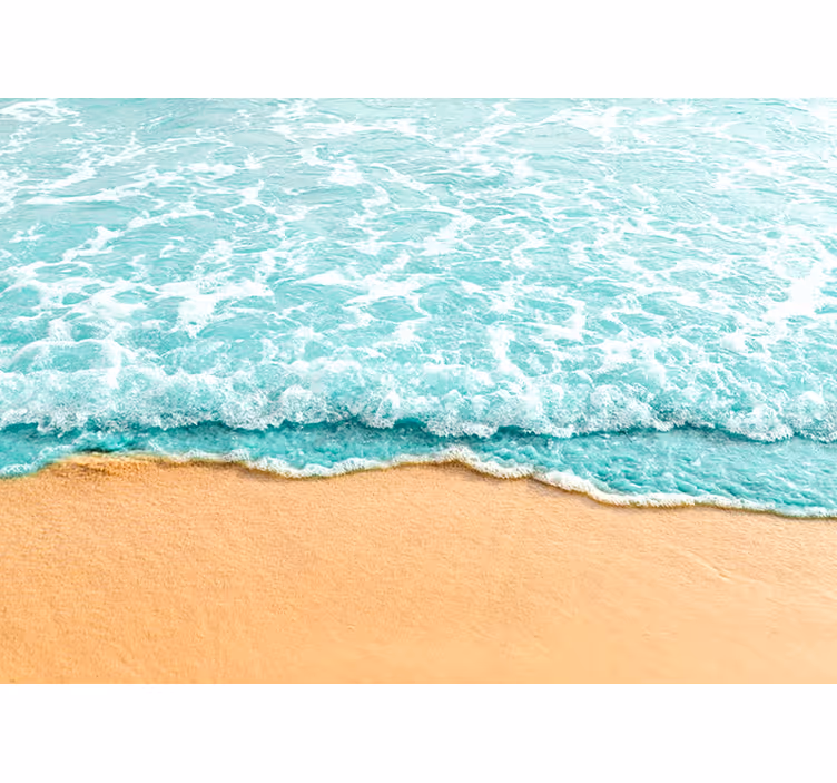 Peinture murale 3d vagues de la mer - TenStickers