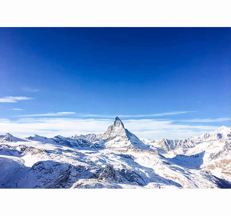 Photo murale Montagnes enneigées - TenStickers