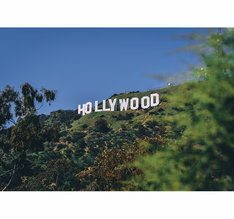 Photo murale Panneau Hollywood - TenStickers