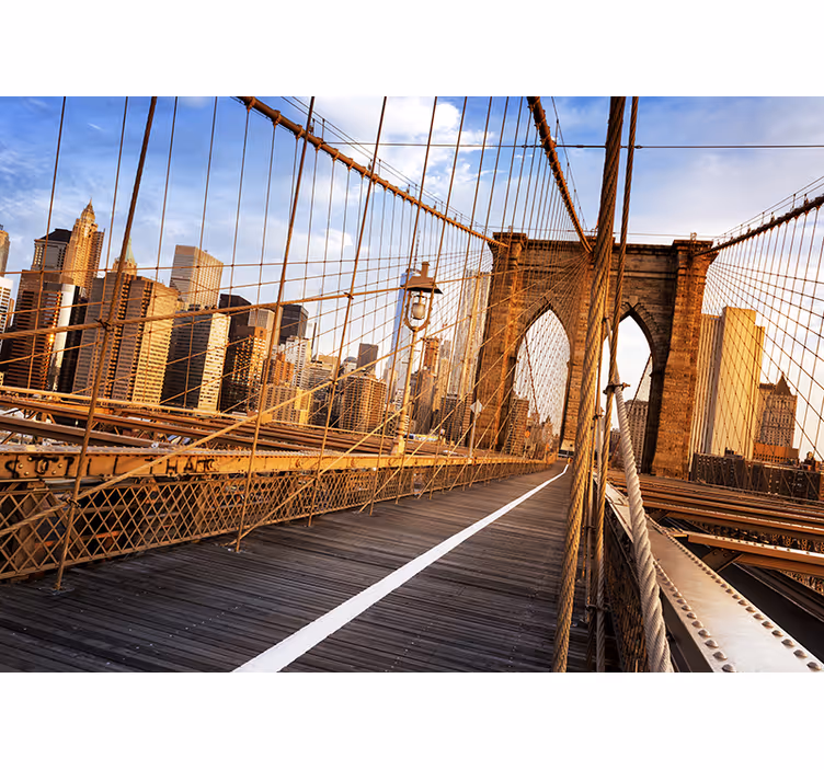 Tapisserie murale pont de Brooklyn - TenStickers