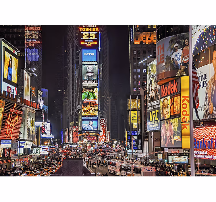 Photo murale Times Square New York - TenStickers